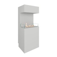 Биокамин напольный PILLAR 1200 Белый